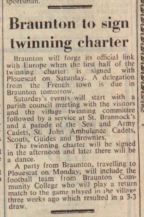 In the beginning ......